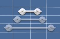 MOBELI 2-Hand-Griff 210mm Greiflänge