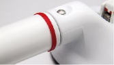 MOBELI Flexible Kontrastringe rot, 5 Paar