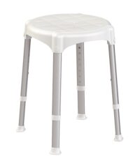 Duschhocker rund höhenverstellbar